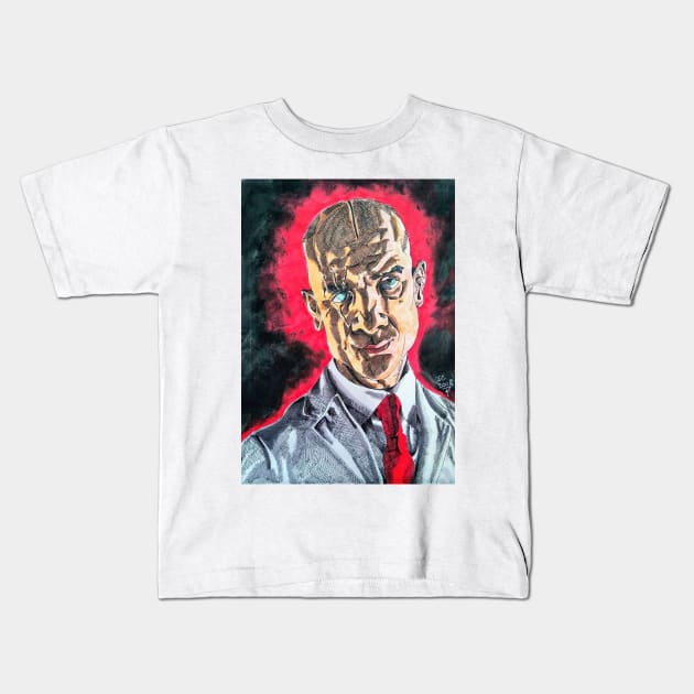 Preacher - "Dickhead" Herr Star portrait (original) Kids T-Shirt by StagArtStudios